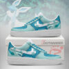 GLACEON - Pokemon AF1 Embossed Logo Shoes