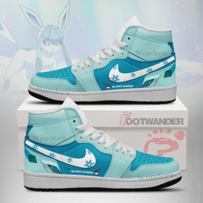 GLACEON - Pokemon AJ1 Shoes
