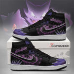 Gengar - Pokemon AJ1 Shoes