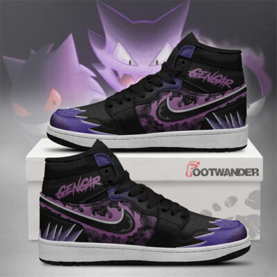 Gengar - Pokemon AJ1 Shoes