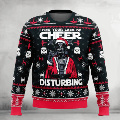 I Find Your Lack of Cheer - Santa Darth Vader Christmas Sweater