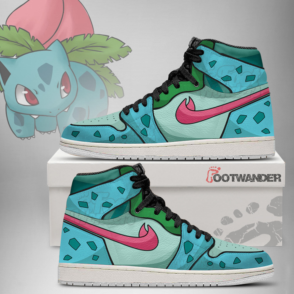 Ivysaur 1 - Pokemon - AJ1 Shoes