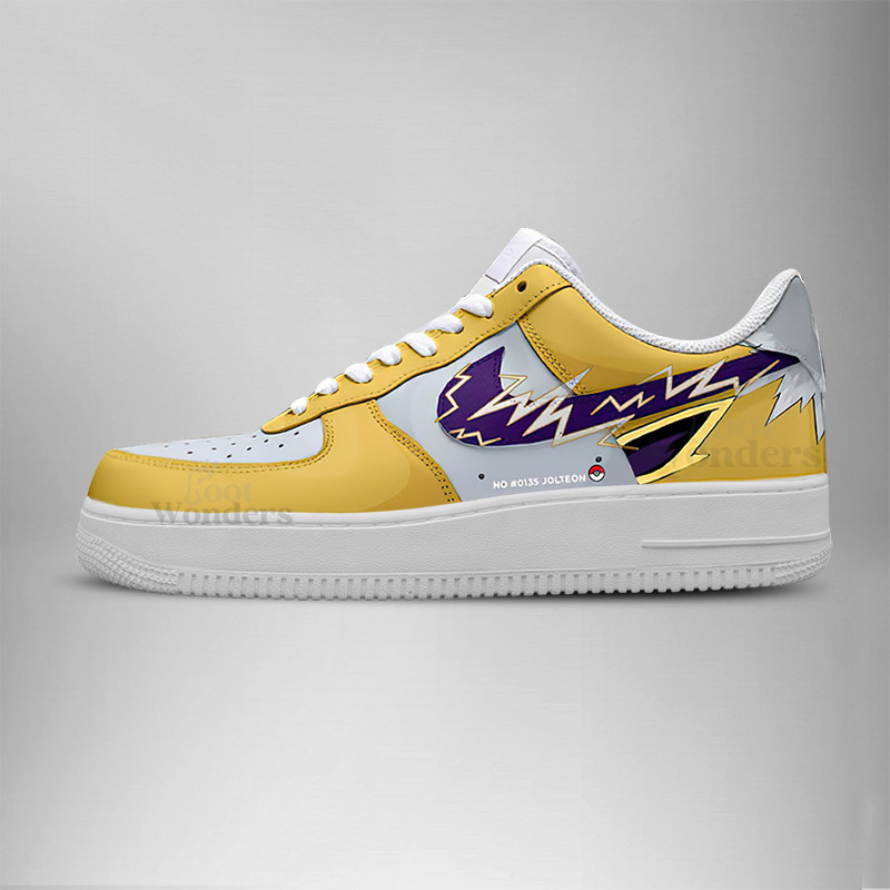 JOLTEON - Pokemon AF1 Embossed Logo Shoes - Image 2