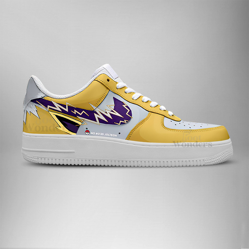 JOLTEON - Pokemon AF1 Embossed Logo Shoes - Image 3