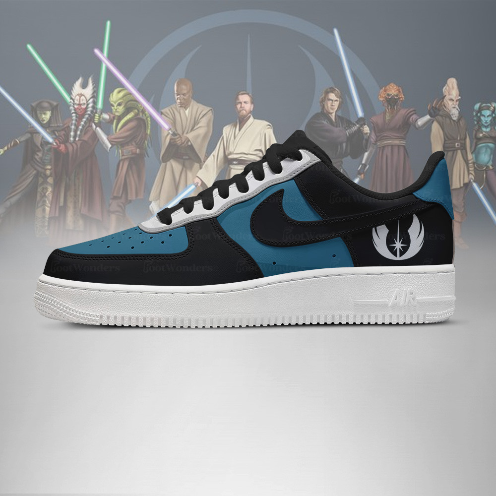 Jedi Council - Star Wars Style AF1 Embossed Logo Shoes - Image 2