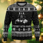 Merry Sith-Mas Darth Vader Ugly Sweater
