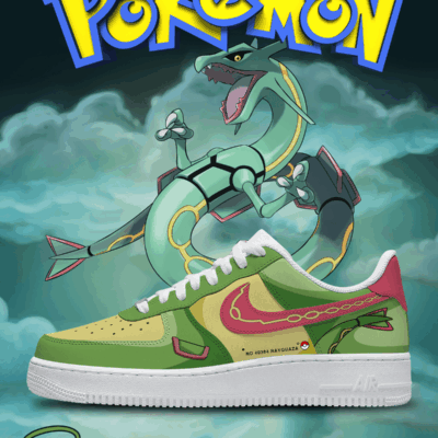 No.0384 Rayquaza Custom Sneakers