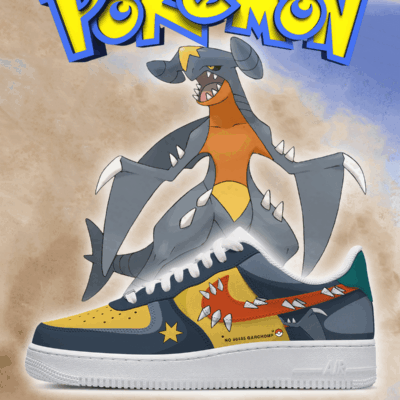 No.0445 Garchomp Custom Sneakers