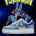 No.0448 Lucario Style 1 Custom Sneakers