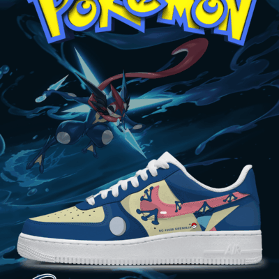 No.0658 Greninja Custom Sneakers