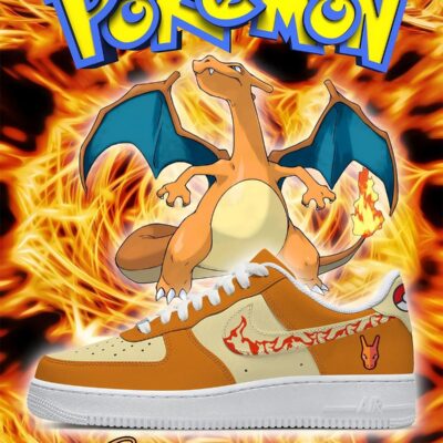 No.0006 Charizard Style 1 Custom Sneakers