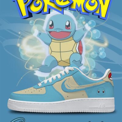 No.0007 Squirtle Custom Sneakers