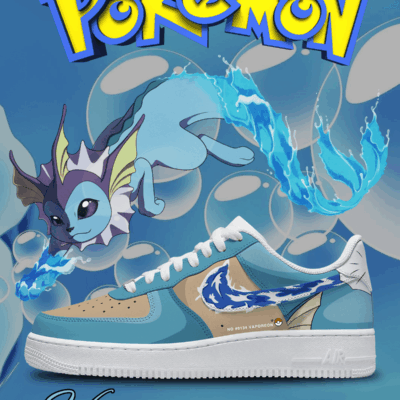 No.0134 Vaporeon Custom Sneakers