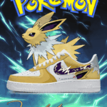 No.0135 Jolteon Custom Sneakers