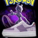 No.0150 Mewtwo Style 1 Custom Sneakers