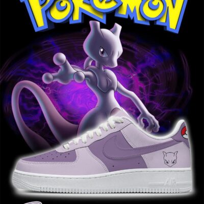 No.0150 Mewtwo Style 1 Custom Sneakers