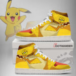 Pikachu 1 - Pokemon - AJ1 Shoes