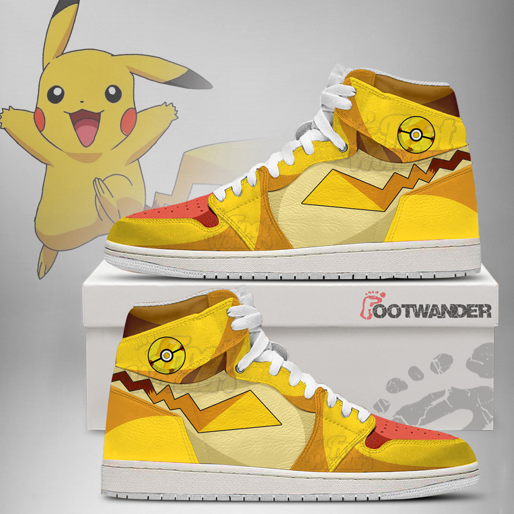 Pikachu 1 - Pokemon - AJ1 Shoes