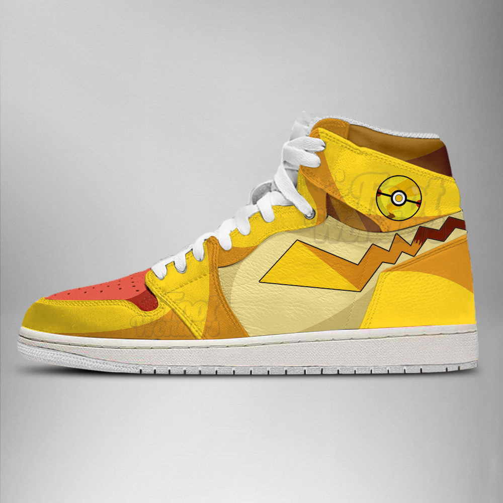 Pikachu 1 - Pokemon - AJ1 Shoes - Image 4