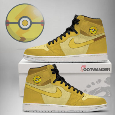 Pikachu 2 - Pokemon - AJ1 Shoes