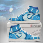 Articuno - Pokemon  - AJ1 Shoes