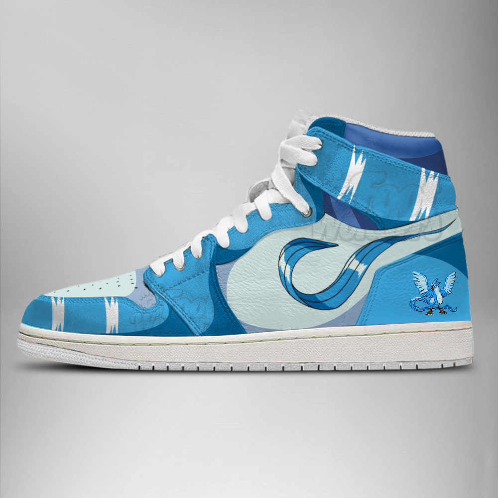 Articuno - Pokemon - AJ1 Shoes - Image 2
