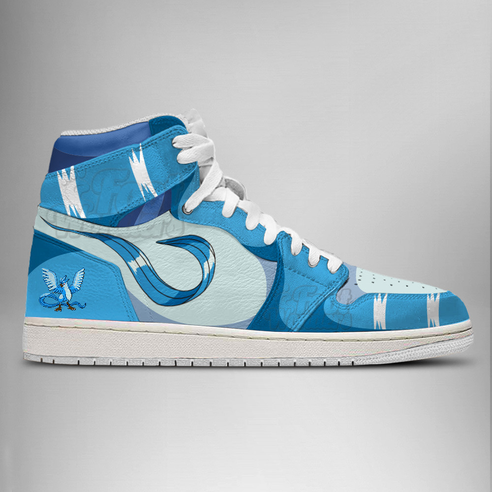 Articuno - Pokemon - AJ1 Shoes - Image 3