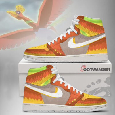 Ho-Oh - Pokemon - AJ1 Shoes