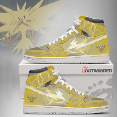 Zapdos - Pokemon  - AJ1 Shoes