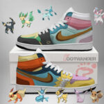 Eevee - Pokemon AJ1 Shoes