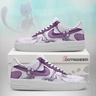 Pokemon mewtwo - Pokemon AF1 Embossed Logo Shoes
