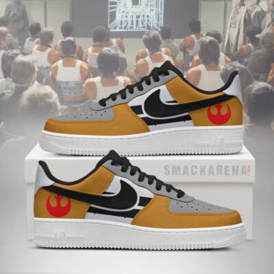Rebel Alliance - Star Wars Style AF1 Embossed Logo Shoes