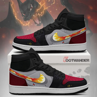 Shiny Charizard - Pokemon Shiny AJ1 Shoes