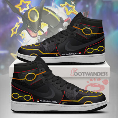 Shiny Rayquaza - Pokemon Shiny AJ1 Shoes