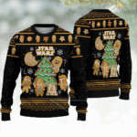 Star Wars Gingerbread Christmas Ugly Sweater