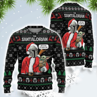 The Santalorian - Spit it out - Christmas Ugly Sweater