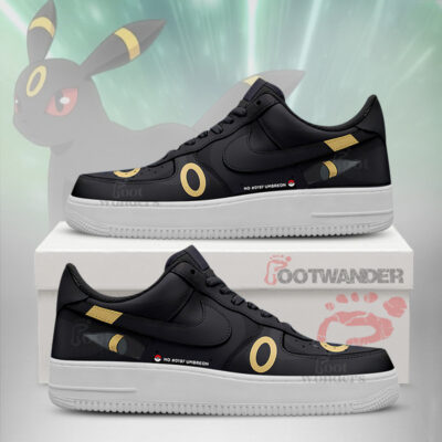 UMBREON - Pokemon AF1 Embossed Logo Shoes