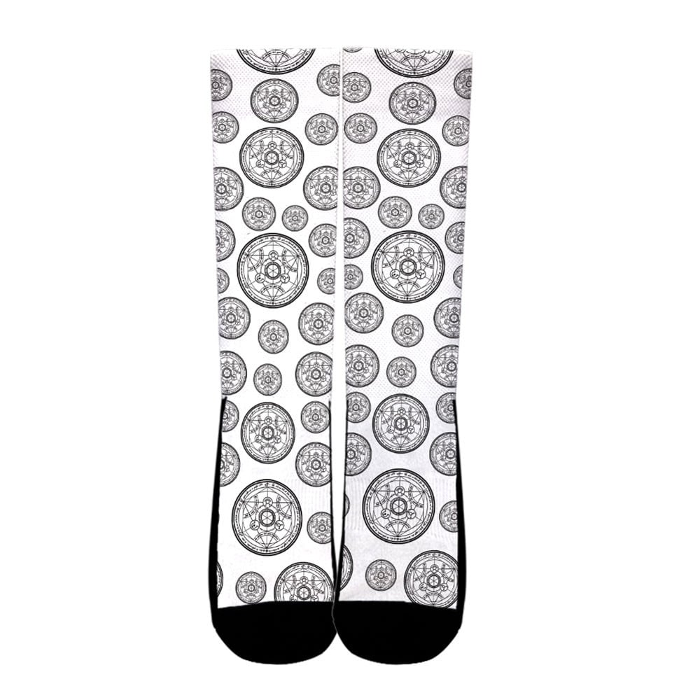 Transmutation Circle Symbols Socks NTT3107 - Image 2