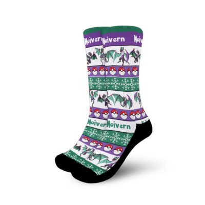 Noivern Christmas Ugly Socks8