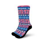 Greninja Christmas Ugly Socks8