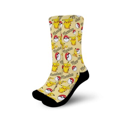 Pikachu Socks Pattern Style NTT3107