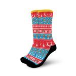 Monkey D. Luffy Christmas Ugly Socks8