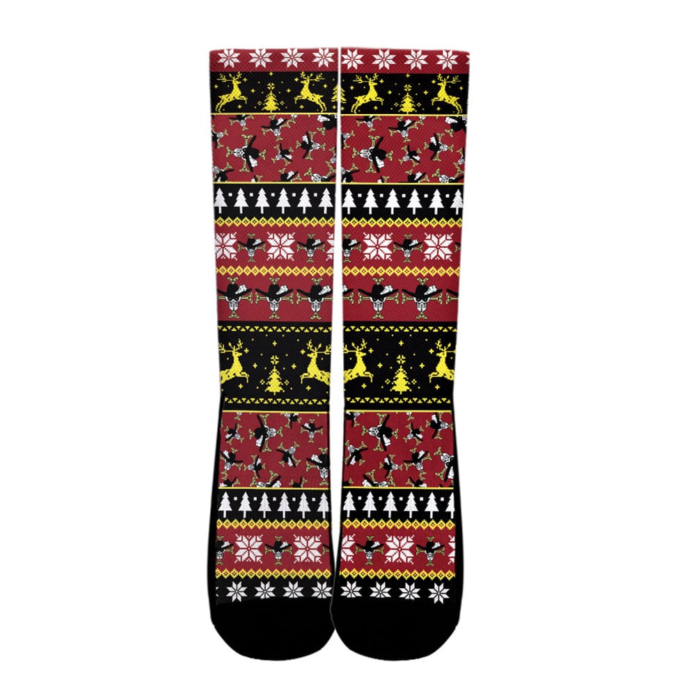 Dracule Mihawk Christmas Ugly Socks8 - Image 2
