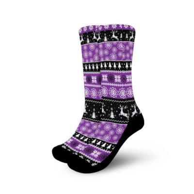 Boa Hancock Christmas Ugly Socks8