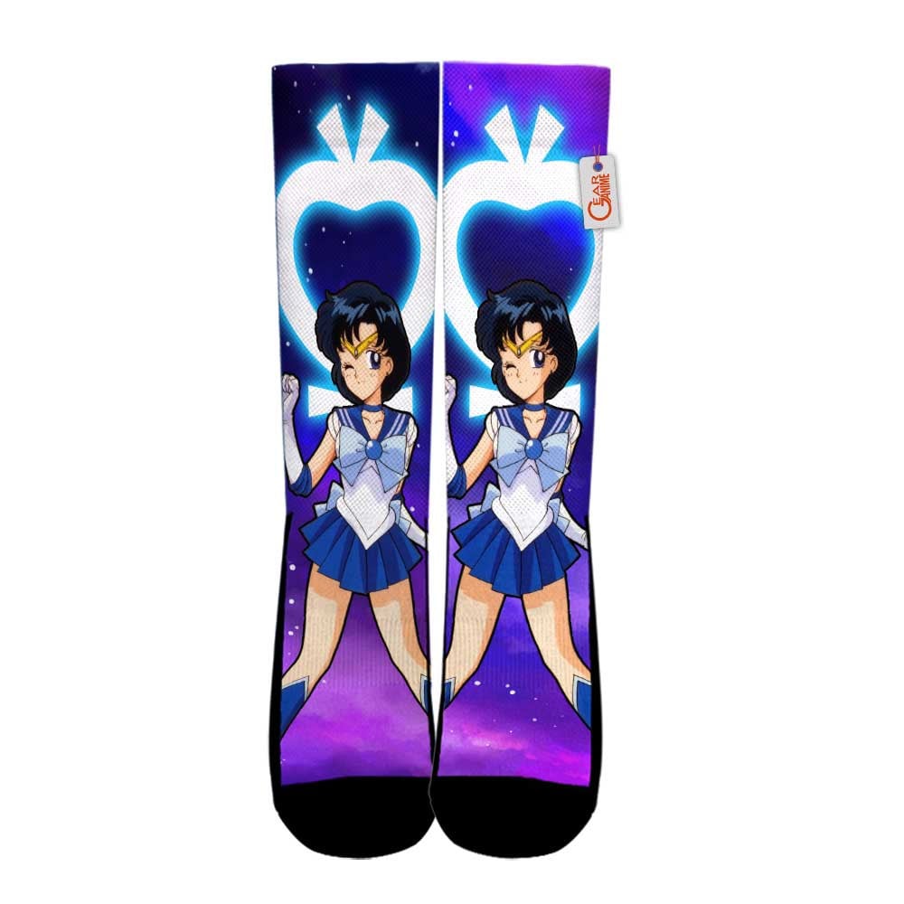 Sailor Mercury Ami Mizuno Socks - Image 2