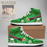 One Piece Wanted Zoro AJ1 shoes