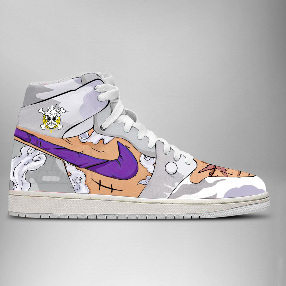 Luffy Gear 5 - One Piece AJ1 Shoes - Image 3