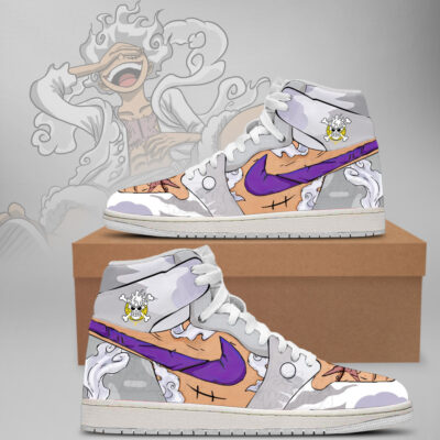 Luffy Gear 5 - One Piece AJ1 Shoes