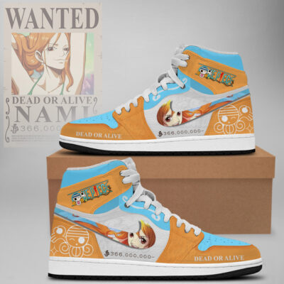 One Piece Wanted Nami AJ1 shoes