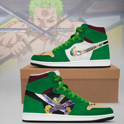 Zoro - One Piece AJ1 Shoes
